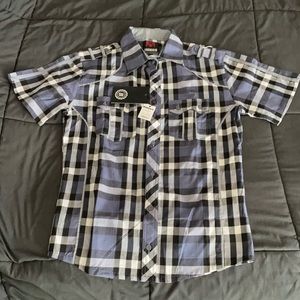 Button Down Shirt, Men, Blue